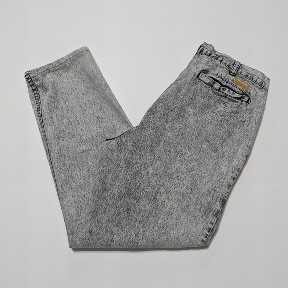 VTG Loafers Acid Wash Jeans 30 Waist - Picture 4 of 8